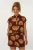 Ydence Blouse Veronica | Brown Shells