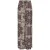 ONLY wide leg regular waist casual broek bruin