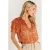 IBANA top met paisley print oranje