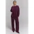 Alix the Label barrel joggingbroek – aubergine