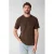 Shoeby regular T-shirt donkerbruin
