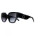 Marc Jacobs Cat Eye Dames Zwart Donkergrijs Gradiënt MARC 724/S