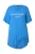 Ulla Popken Shirt  ultramarine blauw / wit