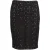 Diane Von Furstenberg Clover Lace Pencil Skirt in Black Polyester