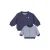 Feetje reversible zomerjas Blue Ocean marineblauw/lichtblauw