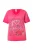 Ulla Popken Shirt  grijs / rood / zwart