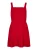 Apricot Jurk  rood