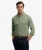 Superdry – Vintage Destroy Piqué Overhemd met Lange Mouwen – Heren – Lange mouwen shirts