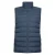 Mountain Warehouse Gewatteerd gilet met imitatiebont voor heren (Marine)