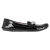 Miu Miu Loafers met Crystal Detail in Zwart Patentleer