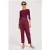 Vanilia Pants Long Cord Linen Windsor Wine