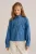 WE Fashion Blue Ridge denim blousetop medium blue denim