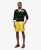 Superdry Mannen Gerecycled Zwemshort met Sportprint – 43 cm Geel