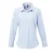 Premier Dames/dames Microcheck Shirt met lange mouwen (Lichtblauw/Wit)