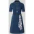 Marc Cain Knie-lange denimjurk met riem