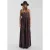 Lange Viscose Jurk Dames QS