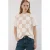 Mango T-shirt crochet ecru