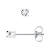 Diamanten oorbellen set met 0060 Cts Klauwen Jewelry 925
