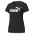 Puma Dames/Dames Essential Logo T-Shirt (Zwart)