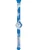 Hip Hop Horloge  blauw / wit
