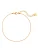 Hey Happiness Voetsieraden ‘Bead Line’  rose-goud