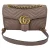 Gucci Medium GG Marmont Schoudertas in Tan Leder