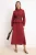 Dames maxi-jurk, plat model, lang, casual/dagelijks, A-lijn model, geschikt voor hijab