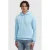 Pure Path hoodie met backprint lichtblauw