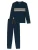 SCHIESSER Pyjama lang ‘ Casual Nightwear ‘  beige / navy / grijs