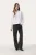 Overhemd met lang mouwen Baggy fit Bright White