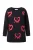 Angel of Style Sweatshirt  rood / zwart