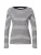 TOM TAILOR DENIM Shirt  nachtblauw / wit