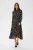 Kaffe Jurk ‘KAoline’  zwart / offwhite