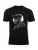 Cotton Prime Shirt ‘Monkey mit DJ-Kopfhörer’  antraciet / donkergrijs / zwart / wit