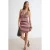 TRENDYOLMİLLA Dames Meerkleurig Gestreept Extra Kort / Super Mini Mouwloos Bodycon Jurken