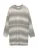 Pull&Bear Gebreide jurk  lichtbeige / grijs