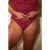 Livera Thong Miracle Cotton Rhubarb