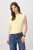 TRENDYOLMİLLA Dames Geel Effen Mouwloos Regular fit Blouses