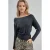 Boothals Lange Mouw Elastische Blouse