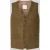 ROY ROBSON Regular fit bodywarmer van pure viscose met paspelzakken
