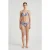 Shiwi Romy Bikini Top Brunch Flower Blue Brunch Flower