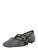 STEVE MADDEN Ballerina met riempjes ‘Watchlist’  zwart / zilver