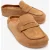 Priva leren instap slipper