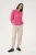 Blouse met lange mouwen Regular fit Raspberry