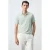 Mango Man slim fit polo – groen