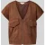 Christian Berg Woman Gilet in leerlook