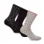 Lee Dames/Dames Sokken (Pak van 3) (Zwart)