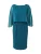 APART Jurk  donkergroen