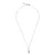 Orphelia ‘Gigi’ Dames 925 Sterling Zilveren Ketting met Hanger – Roze ZH-7438