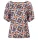 Ana Alcazar Shirt ‘Dryla’  beige / blauw / antraciet / oranje